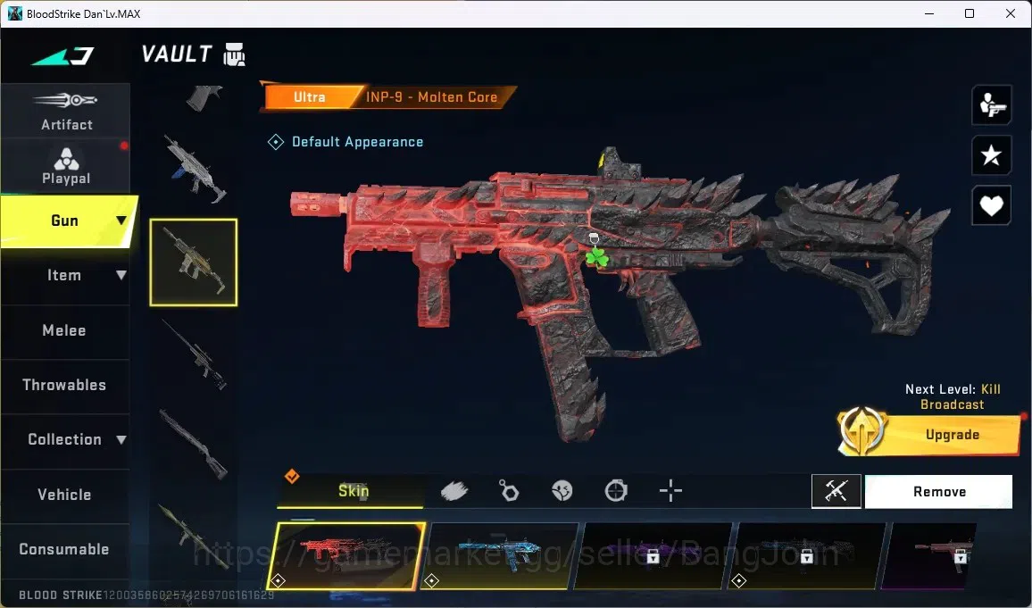 Blood Strike Accounts ASIA | ULTRA MELEE: Dual Blades Perdition | ULTRA image 2