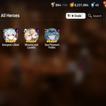 Epic Seven Accounts Starter Global Unverif |Fresh Starter|3 ML(RNL,D Lilbert,SP Politis|PoH+Bless ON|Stigma 4K|MM 800|Log