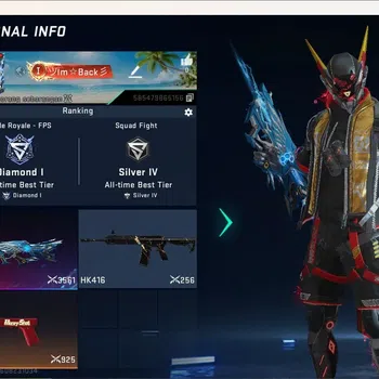 Blood Strike Accounts Collab Skin ASIA|Evo Collab: P90 - Maestro [Enzo]|2 Collab Striker [AOT Series 2]|1 Collab & 1 Ultra