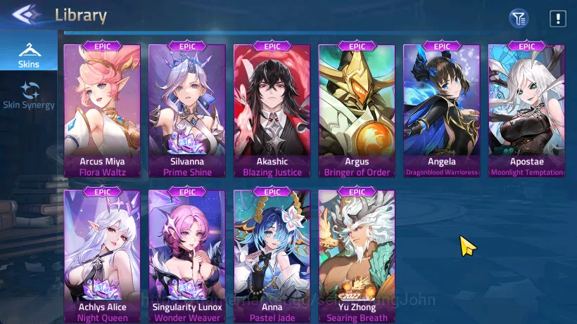 Mobile Legends: Adventure Accounts Server 70xxx Lvl 357 | Hero 416 | 20 Hero Nexus | image 15