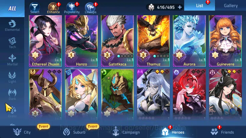 Mobile Legends: Adventure Accounts Server 70xxx Lvl 357 | Hero 416 | 20 Hero Nexus | image 4