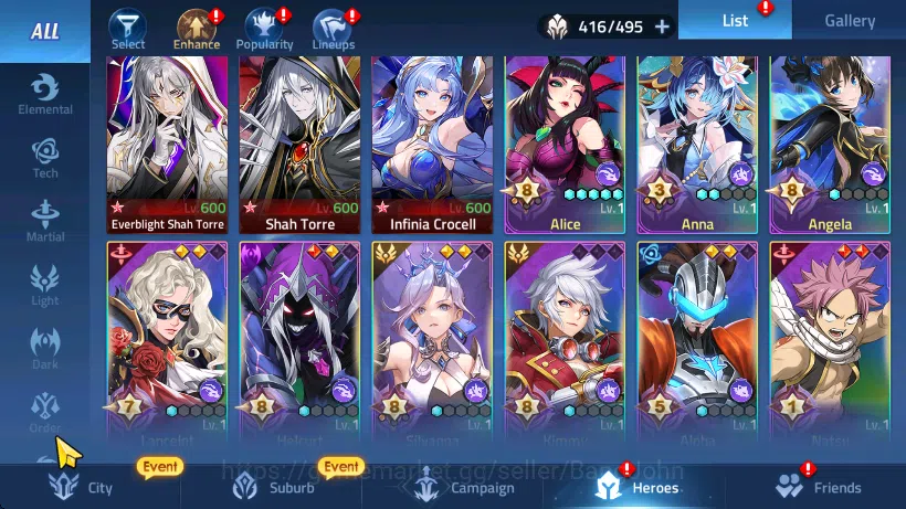 Mobile Legends: Adventure Accounts Server 70xxx Lvl 357 | Hero 416 | 20 Hero Nexus | image 6