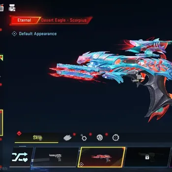 Blood Strike Accounts Collab Skin Asia|Eternal DEagle Scorpius|Meele Talon Knife Sanctum|Collab Striker Enzo,TokRev