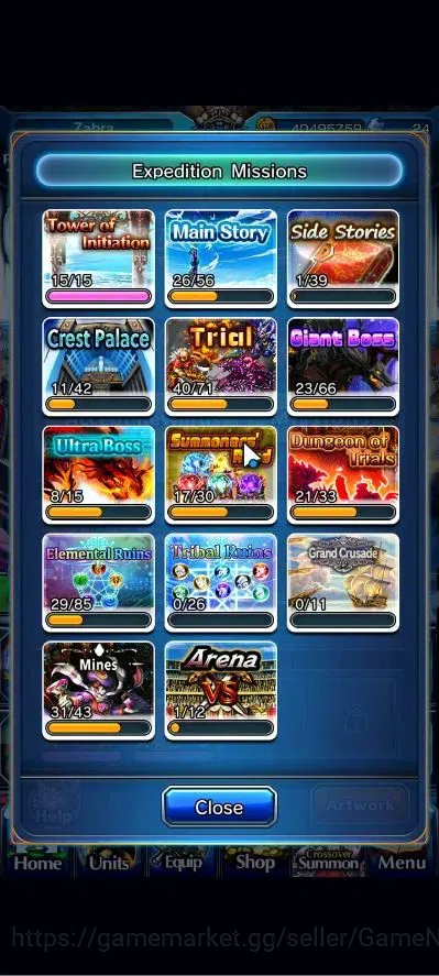 Grand Summoners Accounts Global|Rank 103|1 Sp Art|25 Ascend+11 TW|[Inumuta, image 10