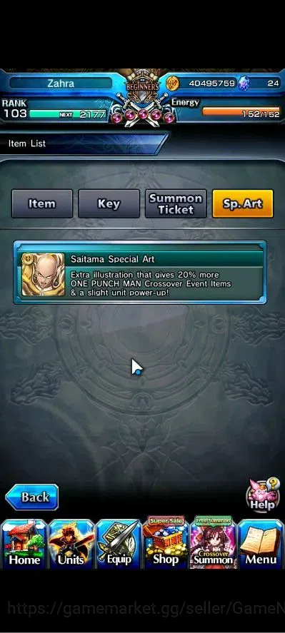 Grand Summoners Accounts Global|Rank 103|1 Sp Art|25 Ascend+11 TW|[Inumuta, image 3