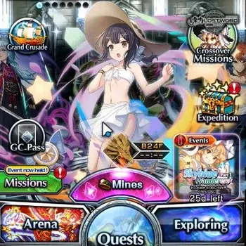 Grand Summoners End-Game Global|Rank 103|1 Sp Art|25 Ascend+11 TW|[Inumuta, image 1