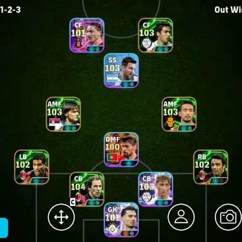 eFootball Accounts Legends & Iconic Players Mobile|PW 3156|Franko Baresi Epic,Raul Epic,Dragan Stojkovic Epic,Dean Huijsen