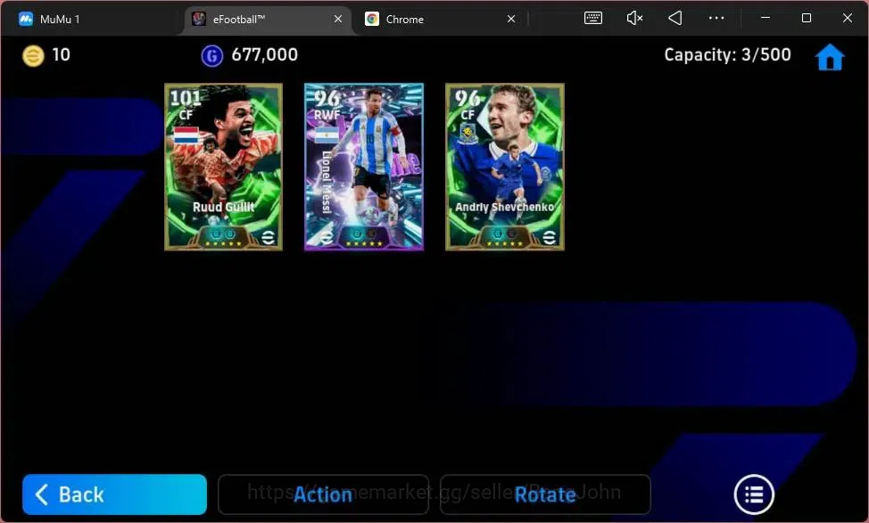 eFootball Accounts Android | PW 3029 |Epic Gullit, Shevchenko | Showt image 3