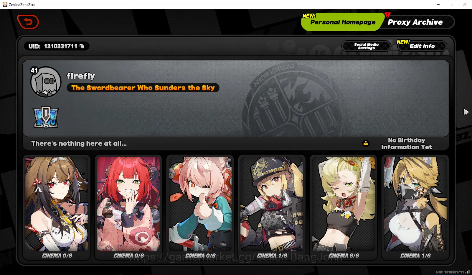 Zenless Zone Zero Accounts ASIA | Lvl 41 | Ye shunguang sign, Yuzuha, Zhao RA image 2