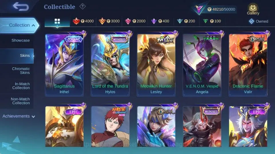 Mobile Legends: Bang Bang Accounts Global|Hero 119|Skin 228|Renowned|LuckyBox Karrie, image 7