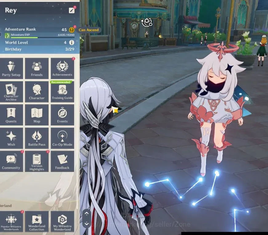 Genshin Impact Accounts Starter ASIA|Fresh Starter|AR 45| 1 Limited (Arlecchino C1)+Tighnari,Keqing|Low Exploration|MC 1