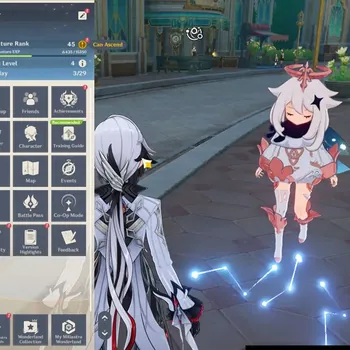 Genshin Impact Accounts Starter ASIA|Fresh Starter|AR 45| 1 Limited (Arlecchino C1)+Tighnari,Keqing|Low Exploration|MC