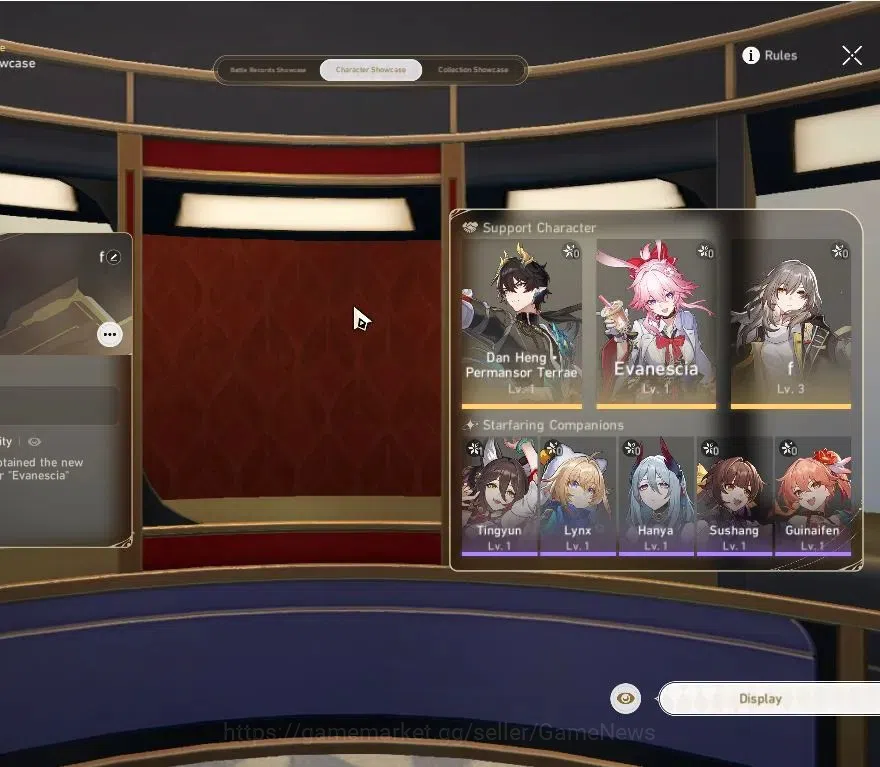Honkai Star Rail Accounts Asia|TL 4|2 Golden Companion|2 Limited|Evanescia,D image 2