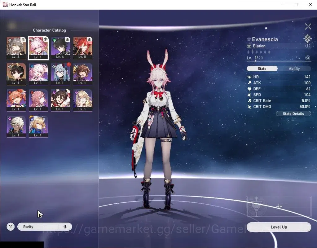 Honkai Star Rail Accounts Asia|TL 4|2 Golden Companion|2 Limited|Evanescia,D image 4