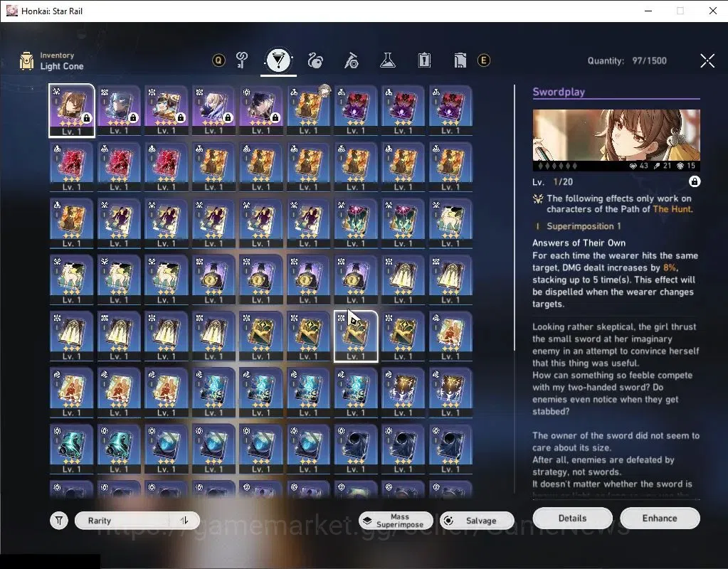 Honkai Star Rail Accounts Asia|TL 4|2 Golden Companion|2 Limited|Evanescia,D image 5