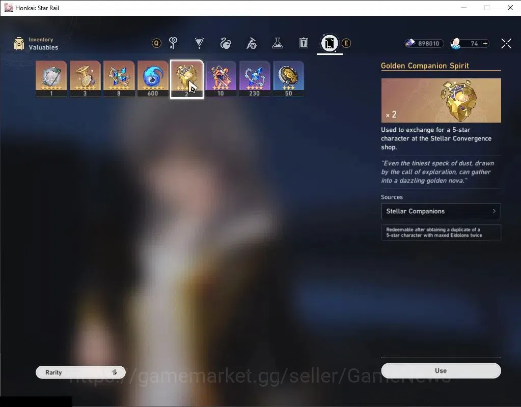 Honkai Star Rail Accounts Asia|TL 4|2 Golden Companion|2 Limited|Evanescia,D image 8