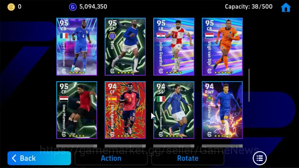 eFootball Accounts Legends & Iconic Players Android|Epic Leonardo Bonucci,Cafu,Gerrard,Batistuta,Shevchenko,Eden 13