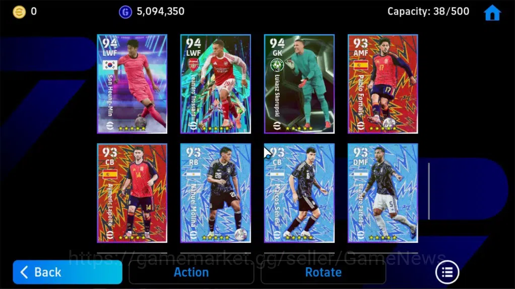 eFootball Accounts Legends & Iconic Players Android|Epic Leonardo Bonucci,Cafu,Gerrard,Batistuta,Shevchenko,Eden 14