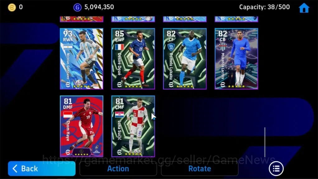 eFootball Accounts Legends & Iconic Players Android|Epic Leonardo Bonucci,Cafu,Gerrard,Batistuta,Shevchenko,Eden 15