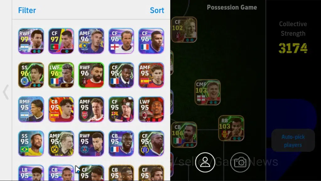 eFootball Accounts Legends & Iconic Players Android|Epic Leonardo Bonucci,Cafu,Gerrard,Batistuta,Shevchenko,Eden 2