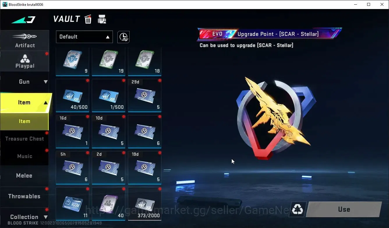 Blood Strike Accounts ASIA|ETERNAL DeAgle-Scorpion+Collab 7DS [KArl98,QB image 10