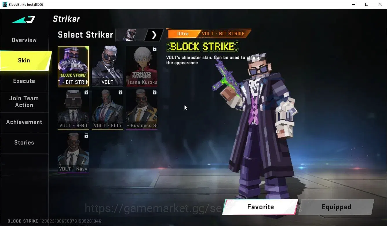 Blood Strike Accounts ASIA|ETERNAL DeAgle-Scorpion+Collab 7DS [KArl98,QB image 3