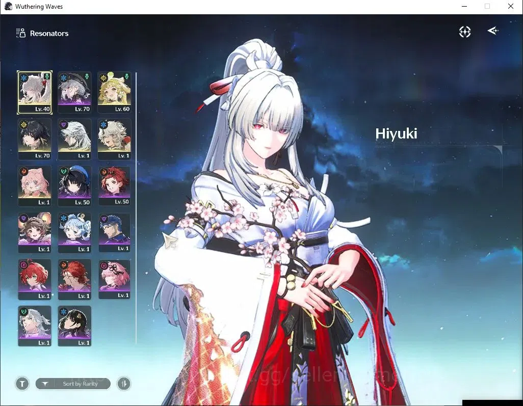 Wuthering Waves Accounts SEA|UL 48|1 Limited| [Hiyuki R5]+Sign |Data Bank L image 2