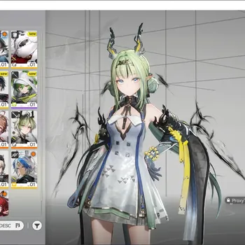 Arknights: Endfield Accounts ASIA |Starter Ch1 Process 1| 1 Limit Si |3SSR: Amber, Ardelia, Lifeng|Detail Check