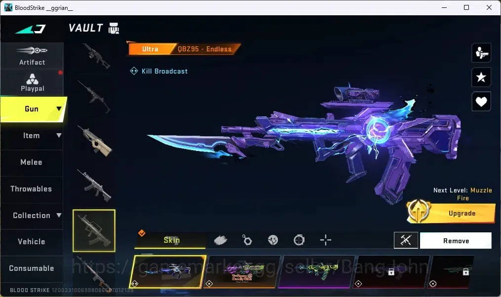 Blood Strike Accounts ASIA | 4 7DS GUN|2 TR GUN|1 EVA GUN|7 ULTRA GUN|1 image 14