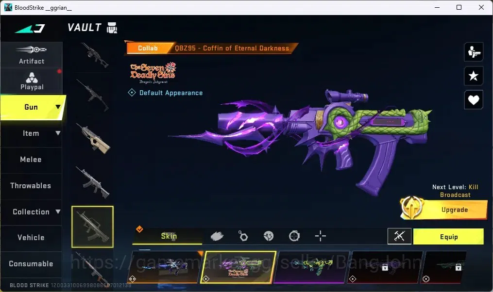 Blood Strike Accounts ASIA | 4 7DS GUN|2 TR GUN|1 EVA GUN|7 ULTRA GUN|1 image 15