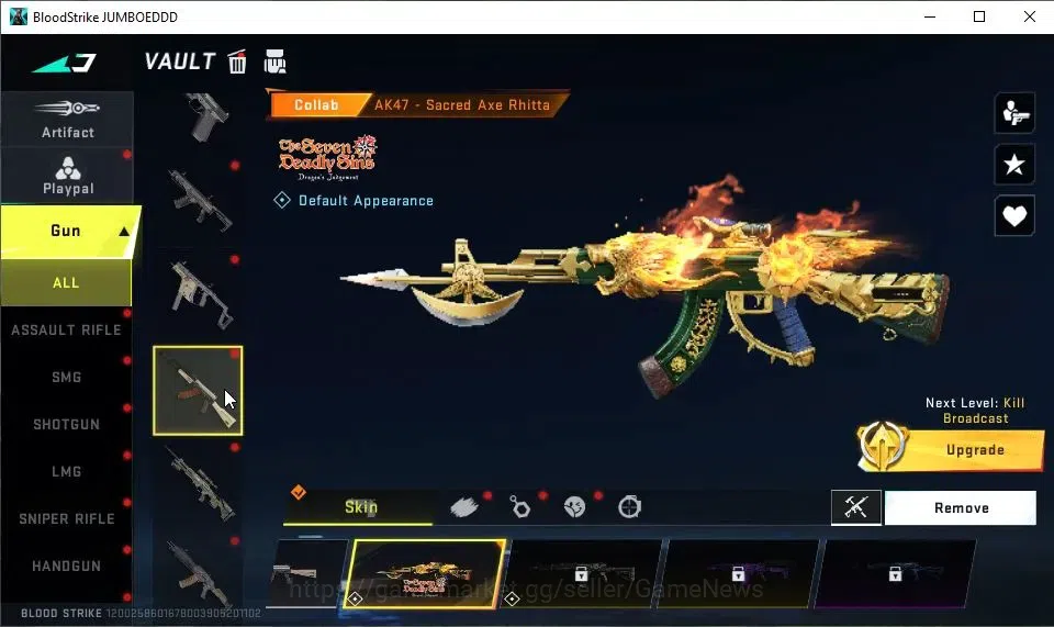 Blood Strike Accounts ASIA|ETERNAL ZERO-Odashadow|10 ULTRA[VAL,UMP45,QBZ image 10