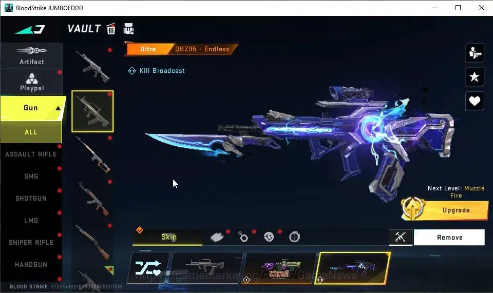 Blood Strike Accounts ASIA|ETERNAL ZERO-Odashadow|10 ULTRA[VAL,UMP45,QBZ image 12