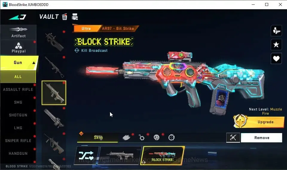 Blood Strike Accounts ASIA|ETERNAL ZERO-Odashadow|10 ULTRA[VAL,UMP45,QBZ image 13