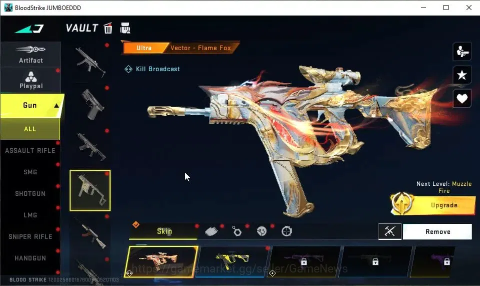 Blood Strike Accounts ASIA|ETERNAL ZERO-Odashadow|10 ULTRA[VAL,UMP45,QBZ image 16