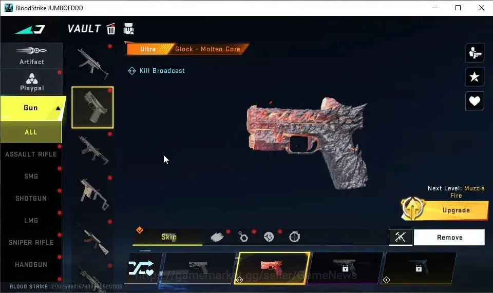 Blood Strike Accounts ASIA|ETERNAL ZERO-Odashadow|10 ULTRA[VAL,UMP45,QBZ image 17