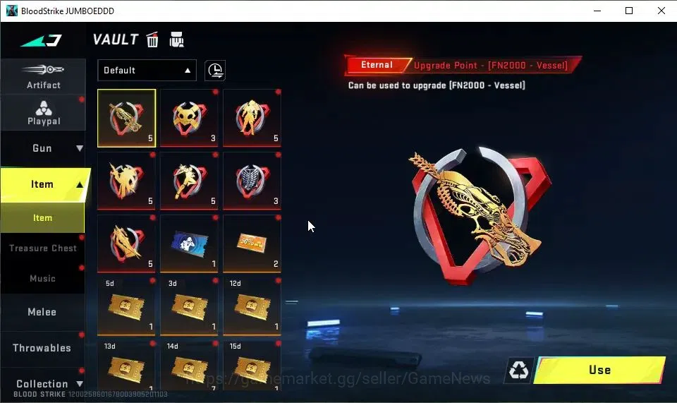 Blood Strike Accounts ASIA|ETERNAL ZERO-Odashadow|10 ULTRA[VAL,UMP45,QBZ image 18