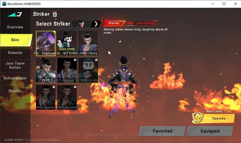 Blood Strike Accounts ASIA|ETERNAL ZERO-Odashadow|10 ULTRA[VAL,UMP45,QBZ image 3