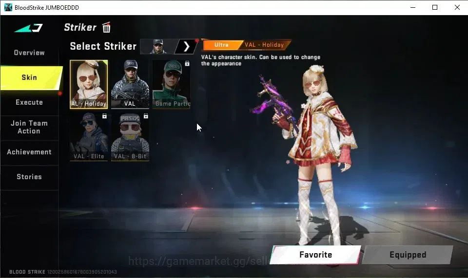Blood Strike Accounts ASIA|ETERNAL ZERO-Odashadow|10 ULTRA[VAL,UMP45,QBZ image 6