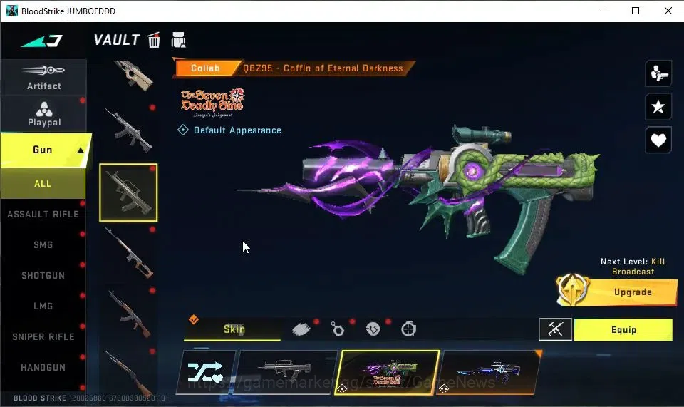 Blood Strike Accounts ASIA|ETERNAL ZERO-Odashadow|10 ULTRA[VAL,UMP45,QBZ image 8