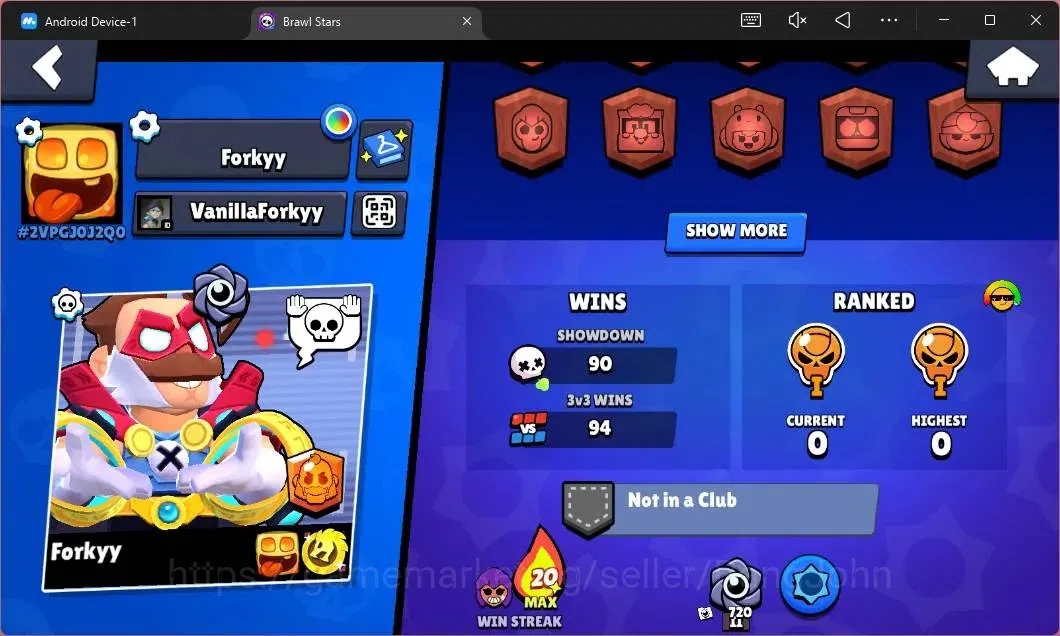 Brawl Stars Accounts Global|1808 Thropy|32 Brawler|2 Max Lv Hypercharge image 3