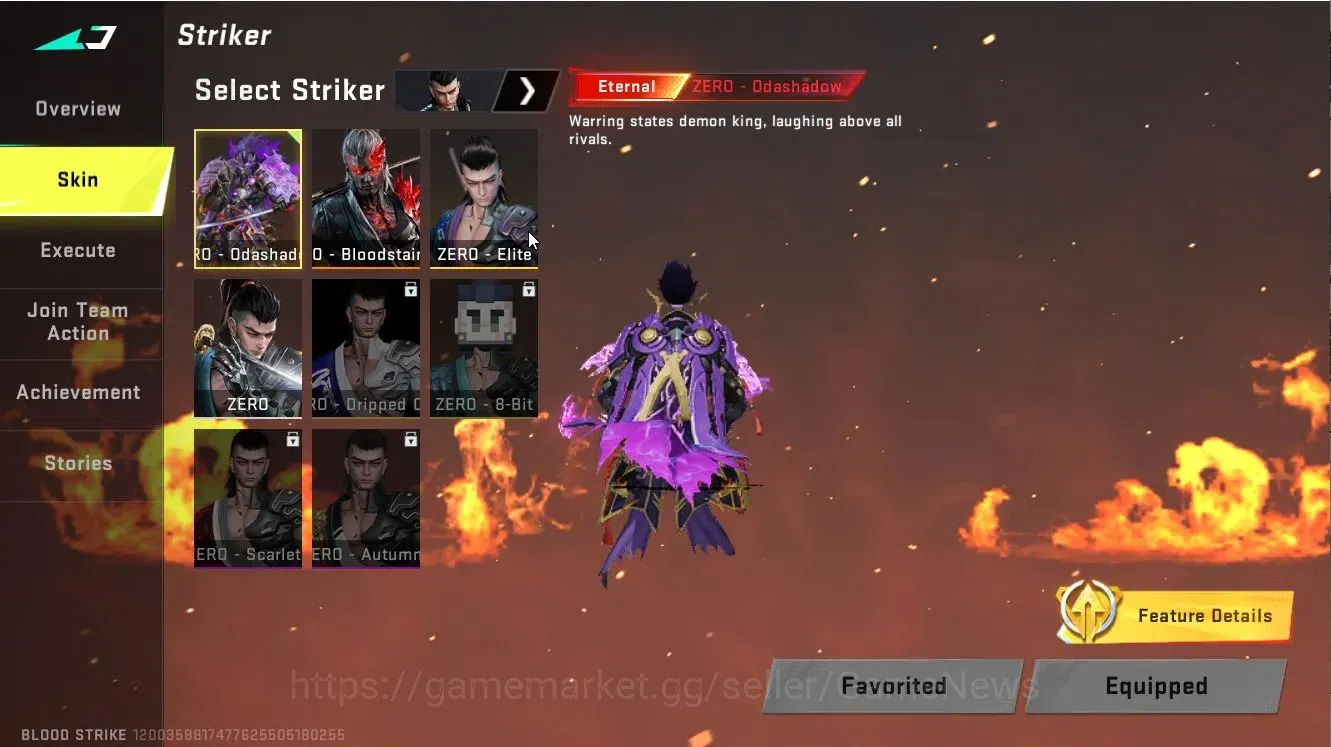 Blood Strike Accounts ASIA|ETERNAL(ZERO-Oda),4ULTRA[Kainda,Katya,Melee B image 3