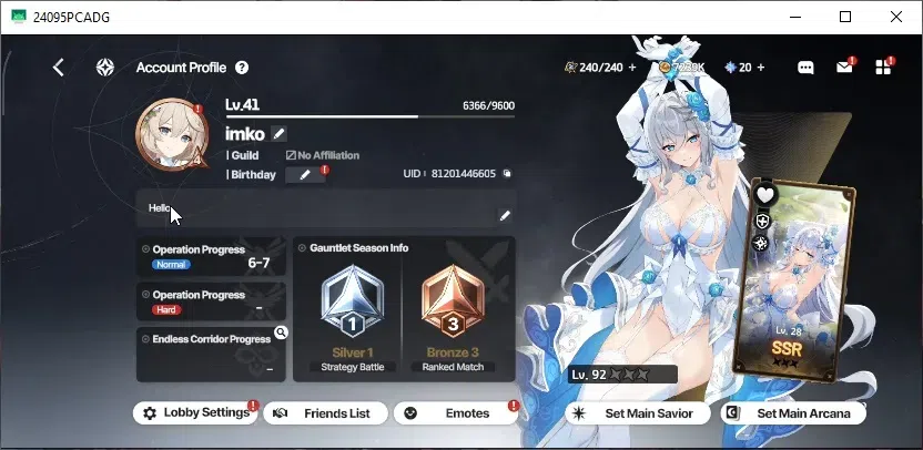 StarSavior Accounts Global|Lv 41|26 SSR[(Carmen Eternal,Emily)+Arc,Lyn image 13