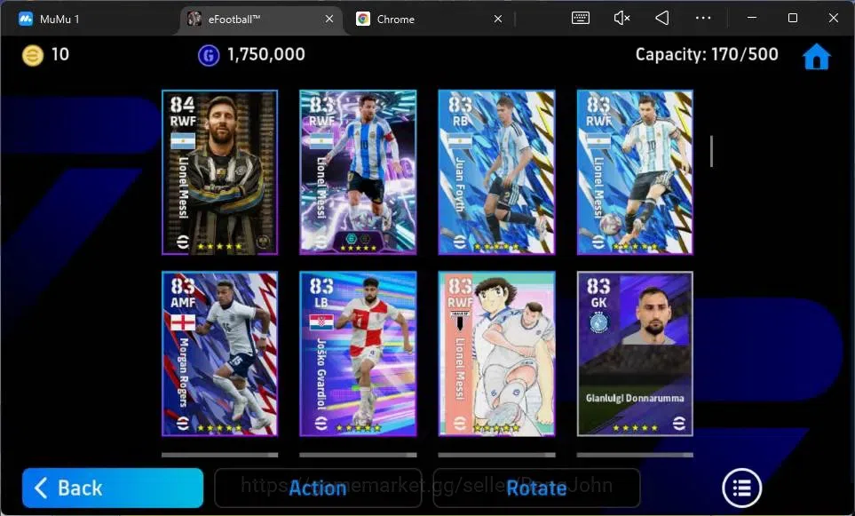 eFootball Accounts ANDROID|PW 3122|Epic Bebento,Wesley Sneijder,Massi image 10