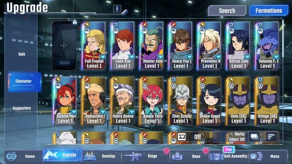 SD Gundam G Generation ETERNAL Accounts Global| Rank 1 | FreshStory | 1,4k Diamond|8 URGun image 10