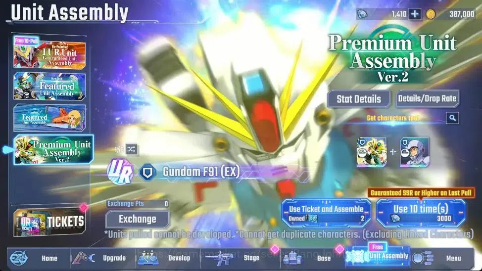 SD Gundam G Generation ETERNAL Accounts Global| Rank 1 | FreshStory | 1,4k Diamond|8 URGun image 4