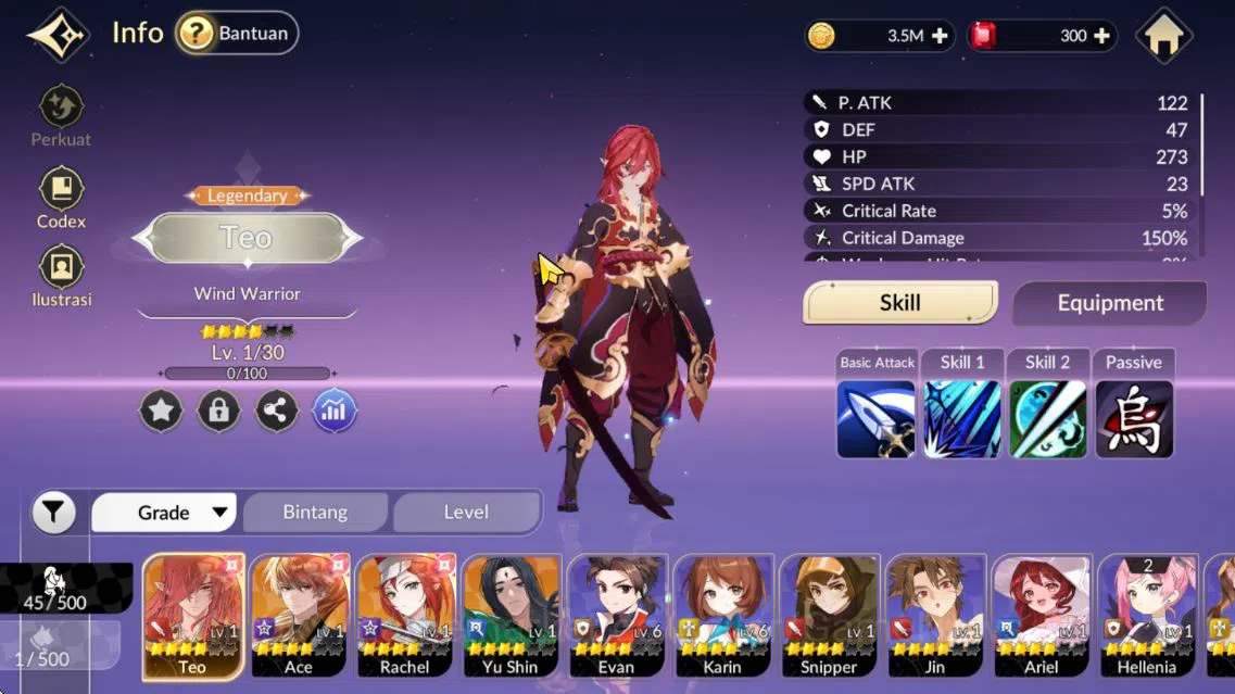 Seven Knights Re:Birth Accounts [Re;BIRTH] Global|Fresh Starter 4 Legendary(Teo,Ac image 5