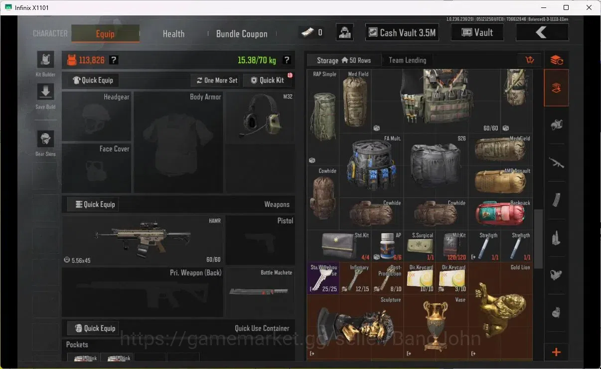 Arena Breakout Accounts Others MOBILE Lvl 30 |SV 10.5M|CV 3,5M|MORE SKIN,B MACHETE,MORE RED ITEM|MORE DETAIL CEK AB329B 4