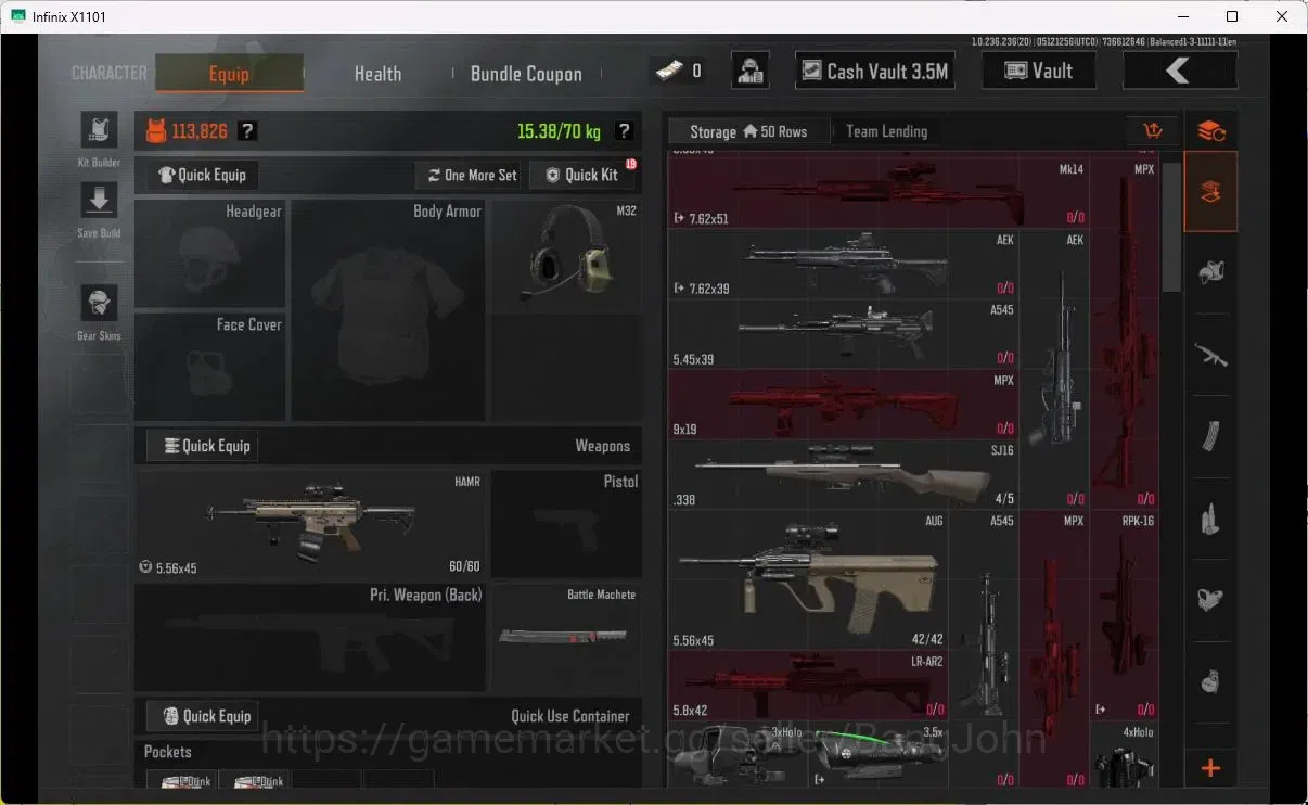Arena Breakout Accounts Others MOBILE Lvl 30 |SV 10.5M|CV 3,5M|MORE SKIN,B MACHETE,MORE RED ITEM|MORE DETAIL CEK AB329B 6