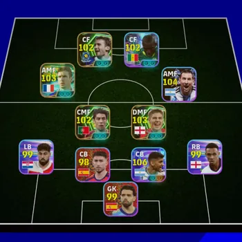 eFootball Accounts Legends & Iconic Players EFOOTBALL COLLECTIVE STRENGTH 3140 | SHOWTIME & EPIC SQUAD PACK SPAIN ON