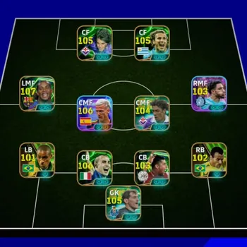 eFootball Accounts Legends & Iconic Players ovr 3234 • showtime marmoush • epic ronaldinho • showtime dani olmo • limit